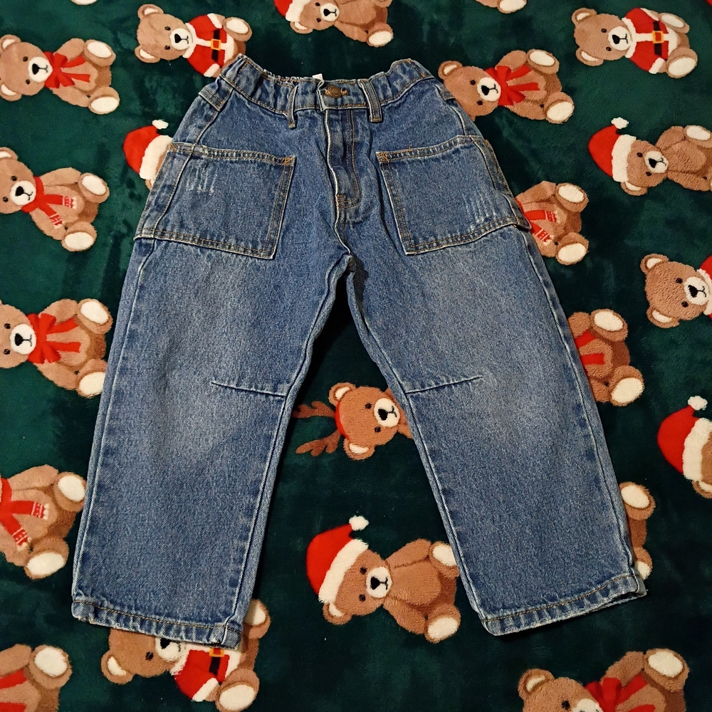 Rylee + Cru Classic Barrel Jeans 4/5T